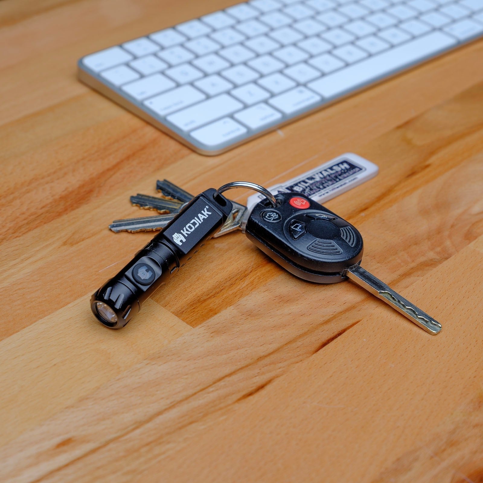 Kodiak® Keychain Flashlight with Clip