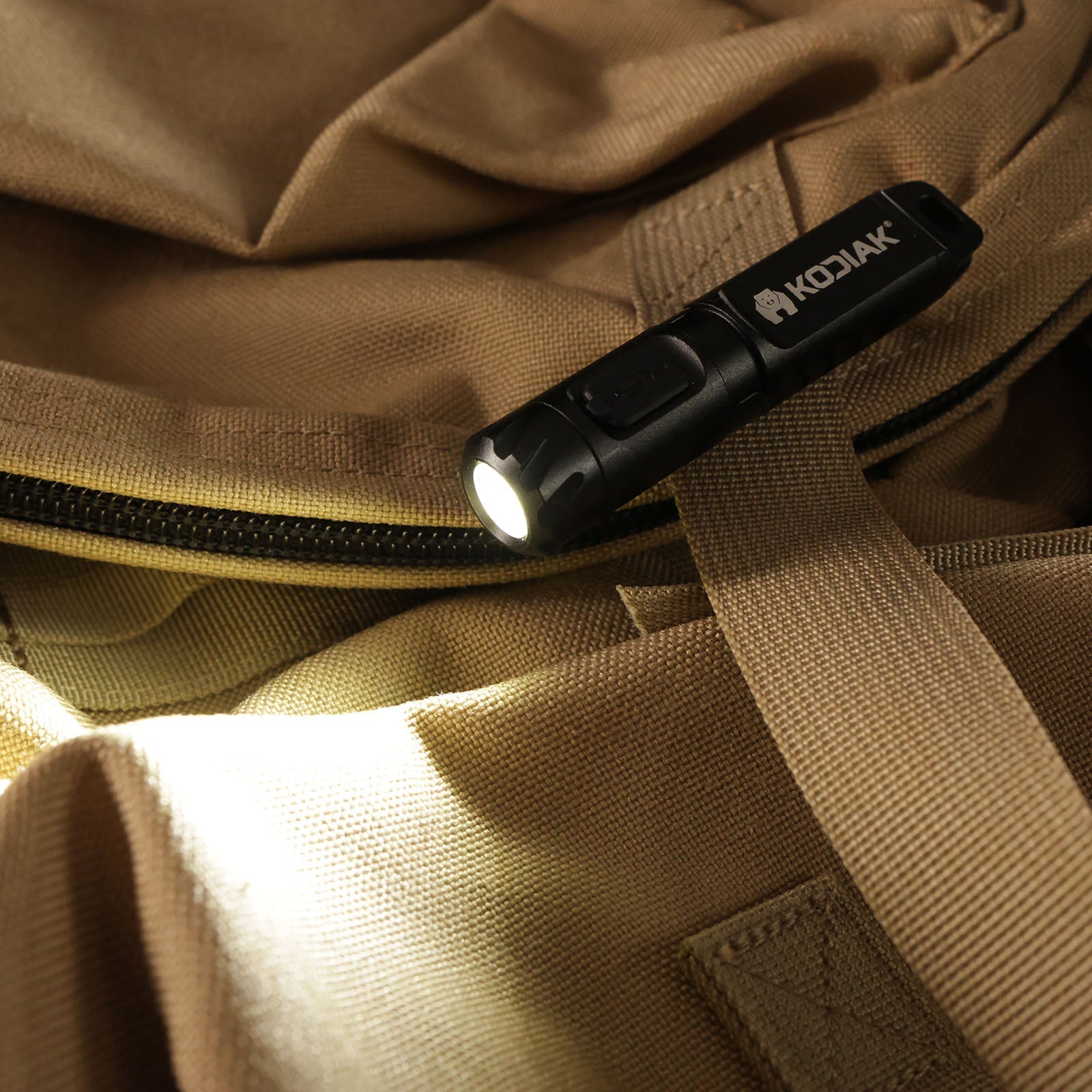 Kodiak® Keychain Flashlight with Clip