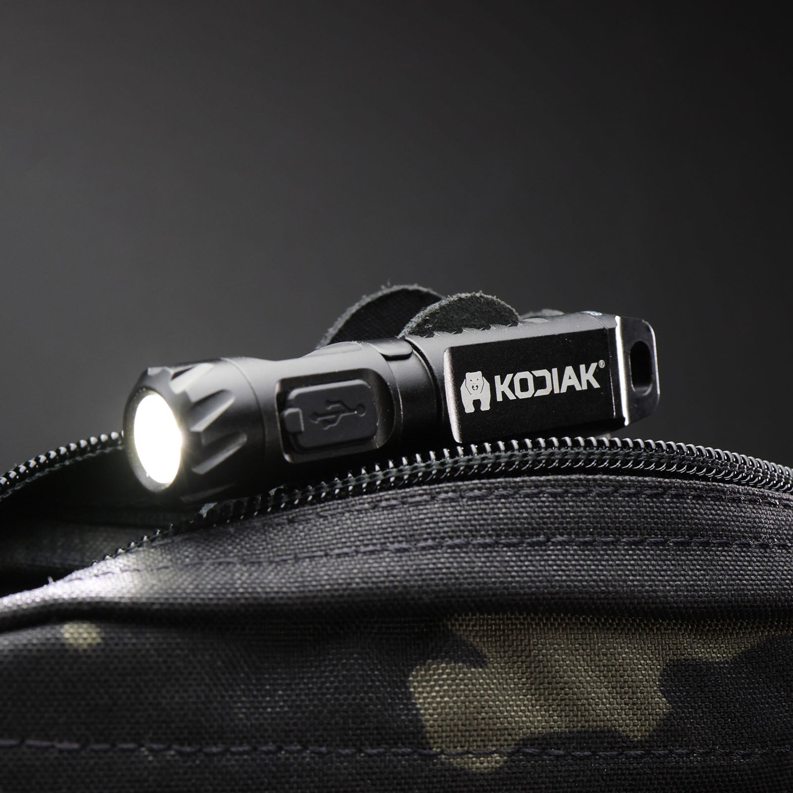 Kodiak® Keychain Flashlight with Clip