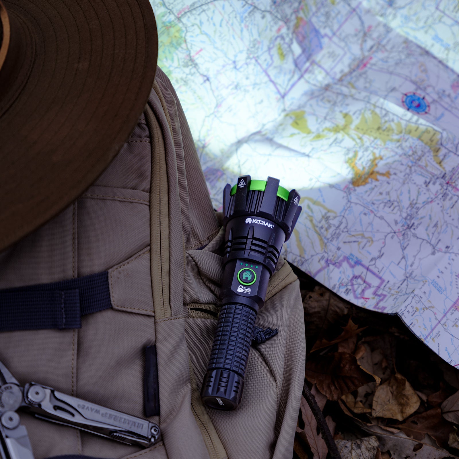 Kodiak® Krusader® 5000 Lumen Tactical Flashlight