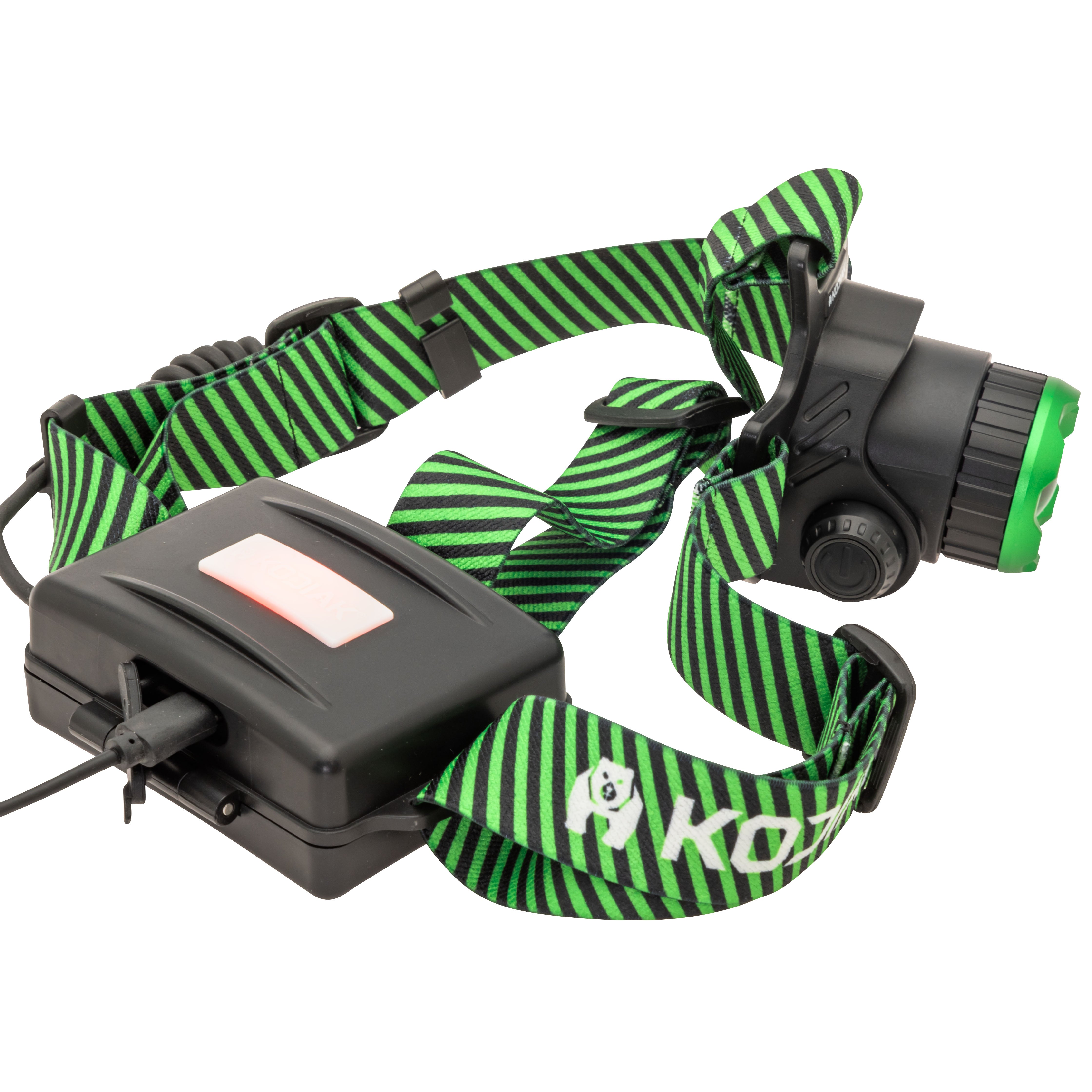 Kodiak® 1,000 Lumen Long Range 730m Dual Power Rechargeable Head Lamp