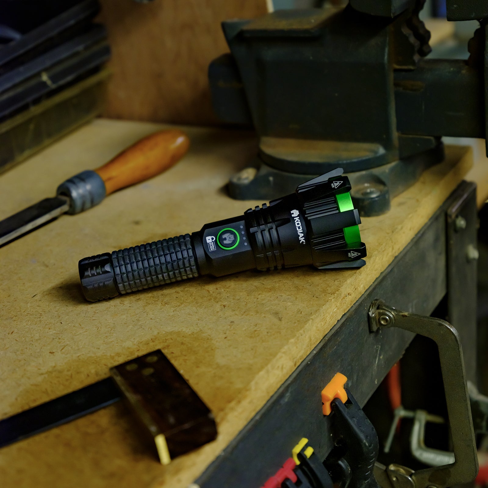 Kodiak® Krusader® 5000 Lumen Tactical Flashlight