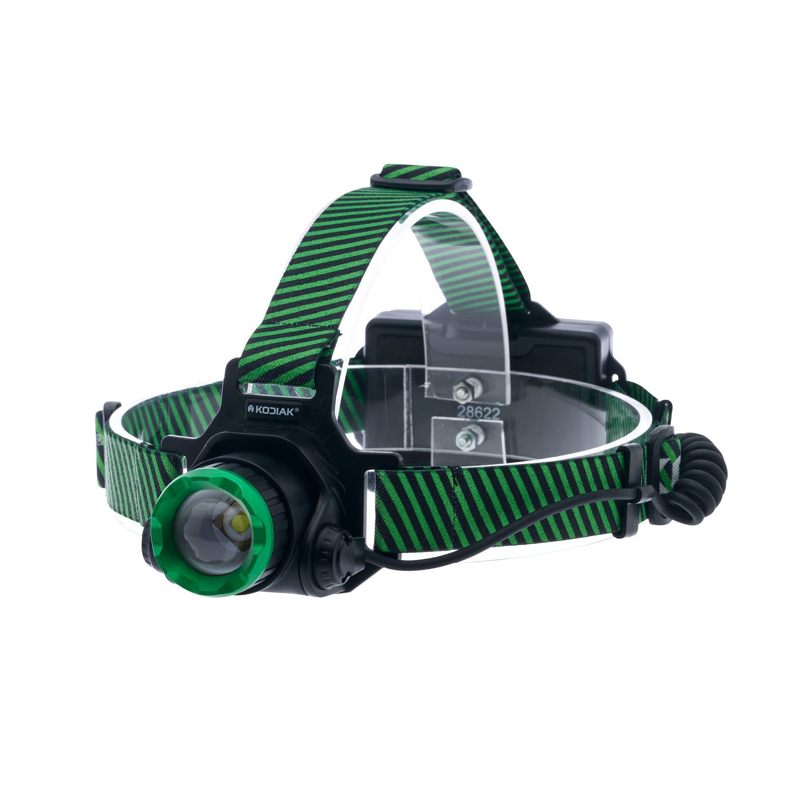 Kodiak® 1,000 Lumen Long Range 730m Dual Power Rechargeable Head Lamp