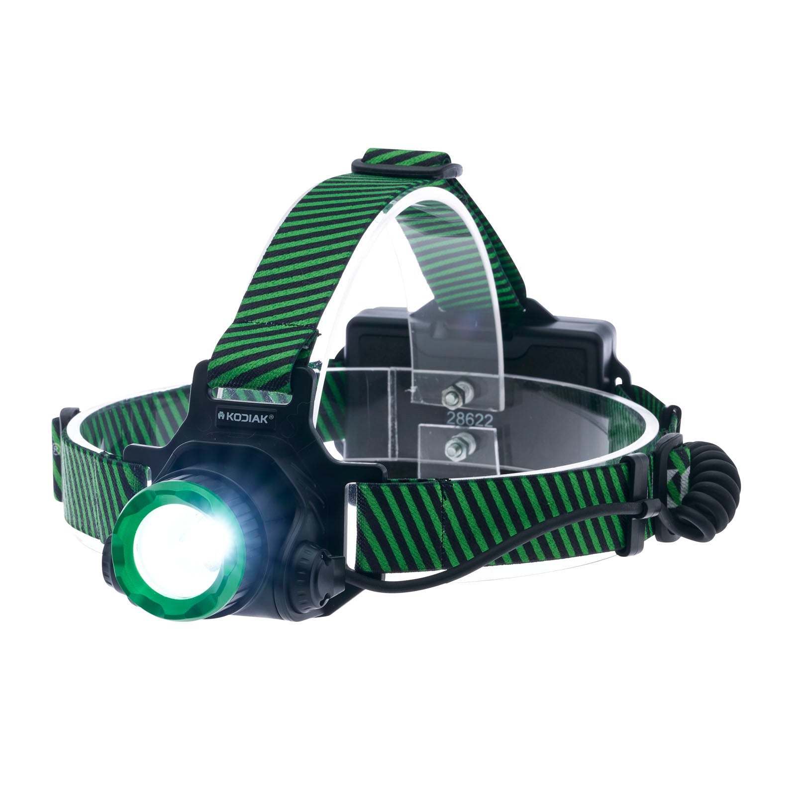Kodiak® 1,000 Lumen Long Range 730m Dual Power Rechargeable Head Lamp
