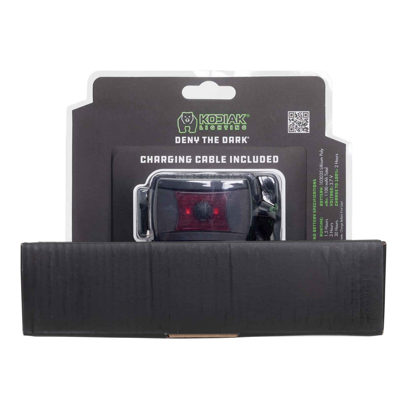 Kodiak® Konvoy 1,000 Lumen Motion Activated Rechargeable Head Lamp