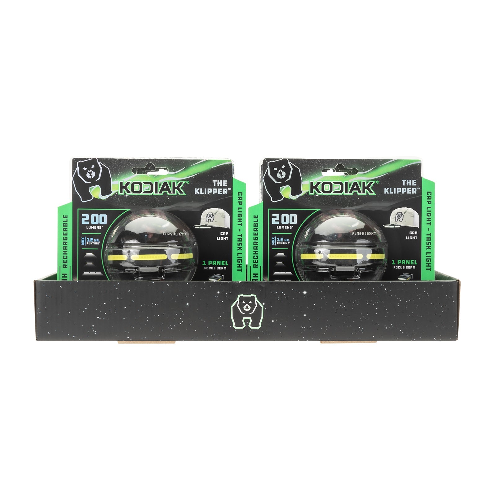 Kodiak® 200 Lumen Klipper Rechargeable EDC Cap Light