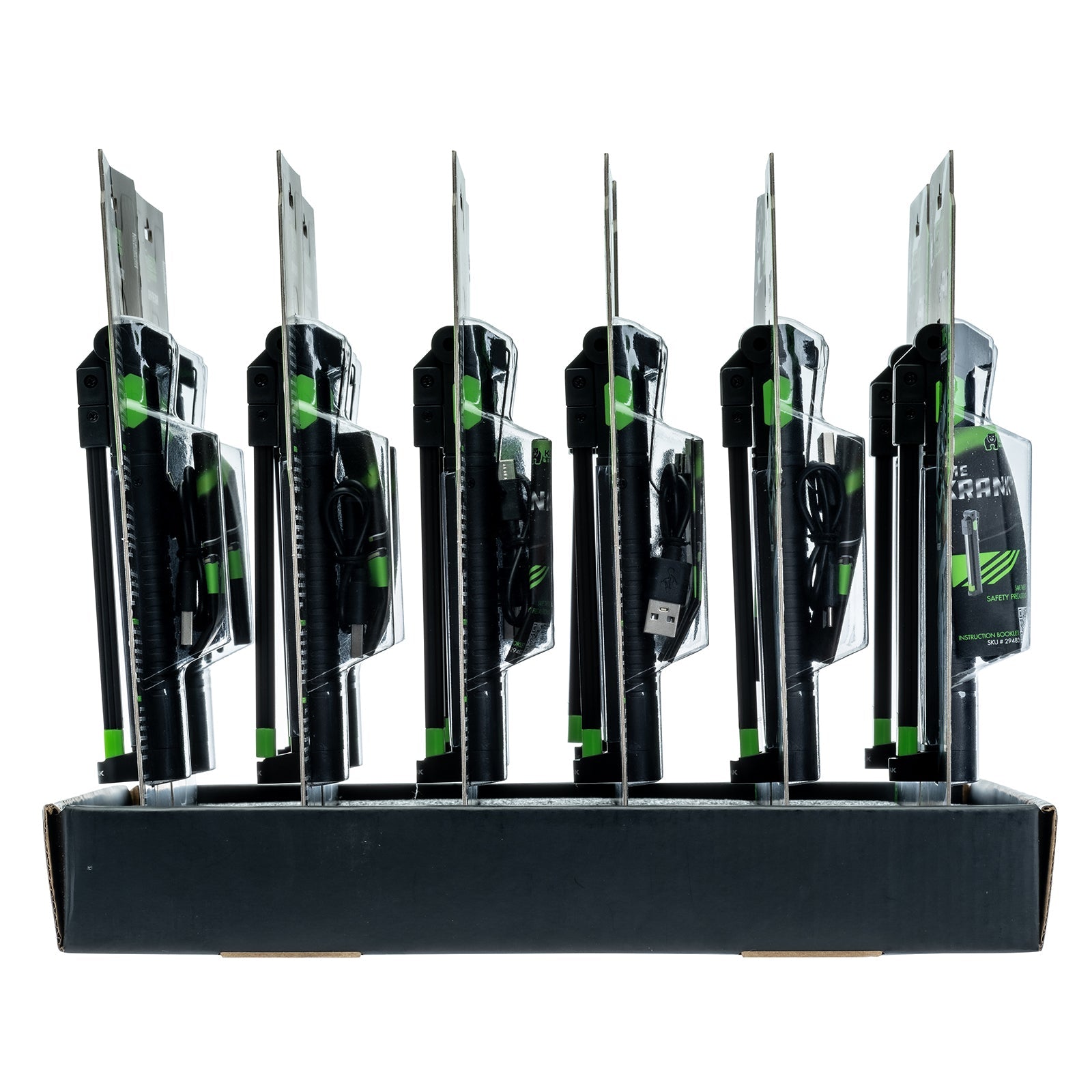 Kodiak® 350 Lumen Krank Rechargeable Slim Rotating Work Light