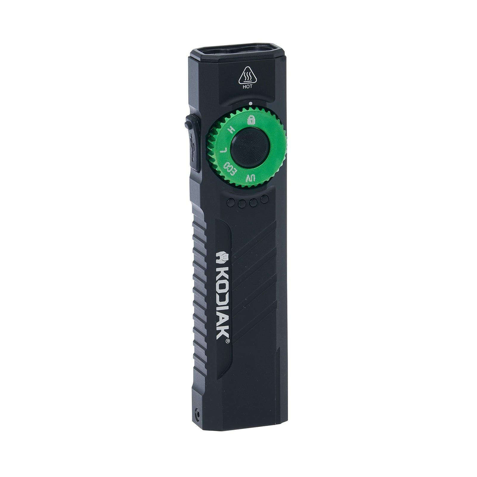 Kodiak® 1,200 Lumen Krux Rechargeable EDC Torch with UV & Laser