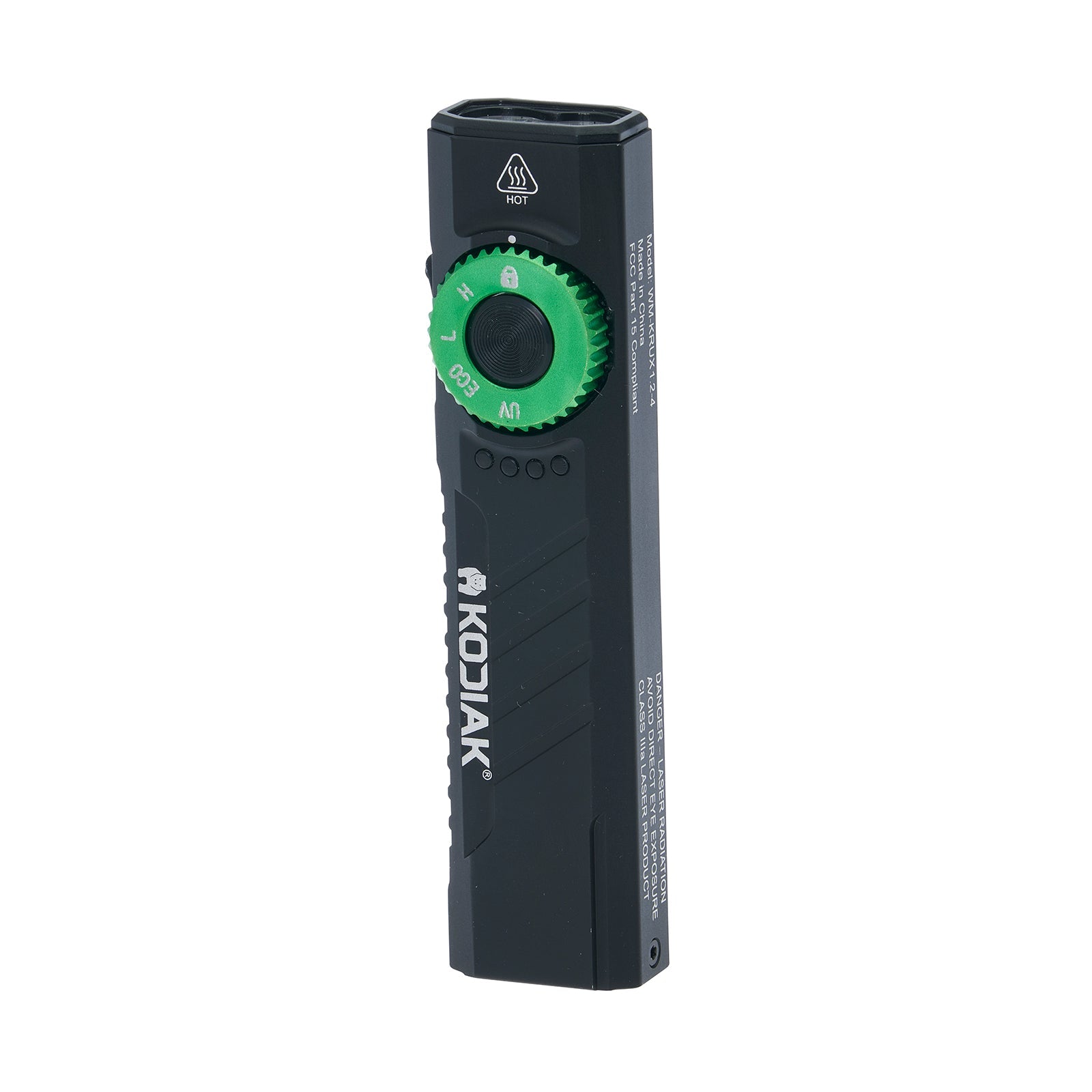 Kodiak® 1,200 Lumen Krux Rechargeable EDC Torch with UV & Laser