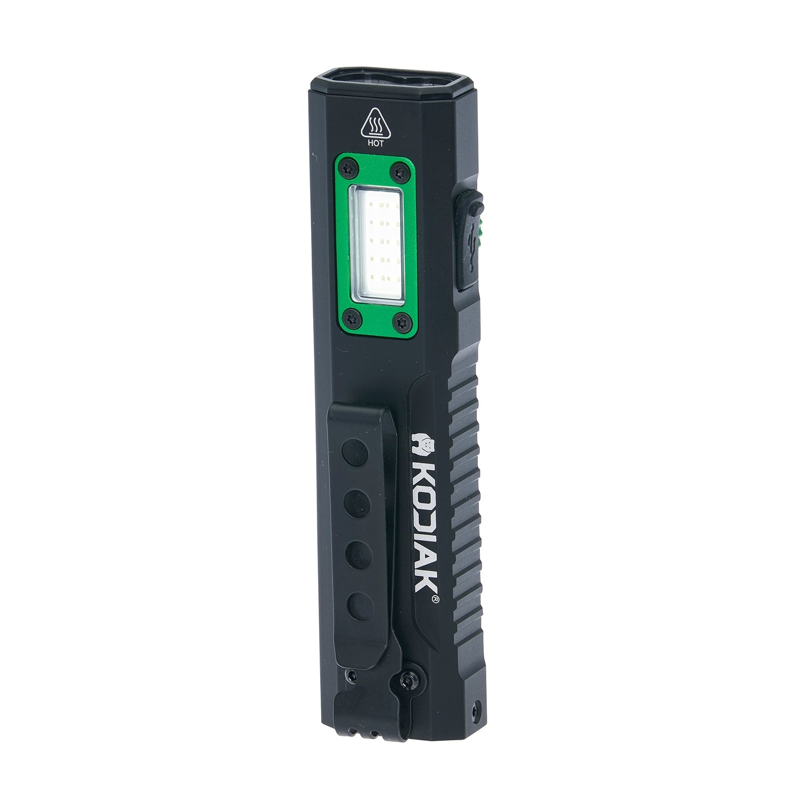 Kodiak® 1,200 Lumen Krux Rechargeable EDC Torch with UV & Laser
