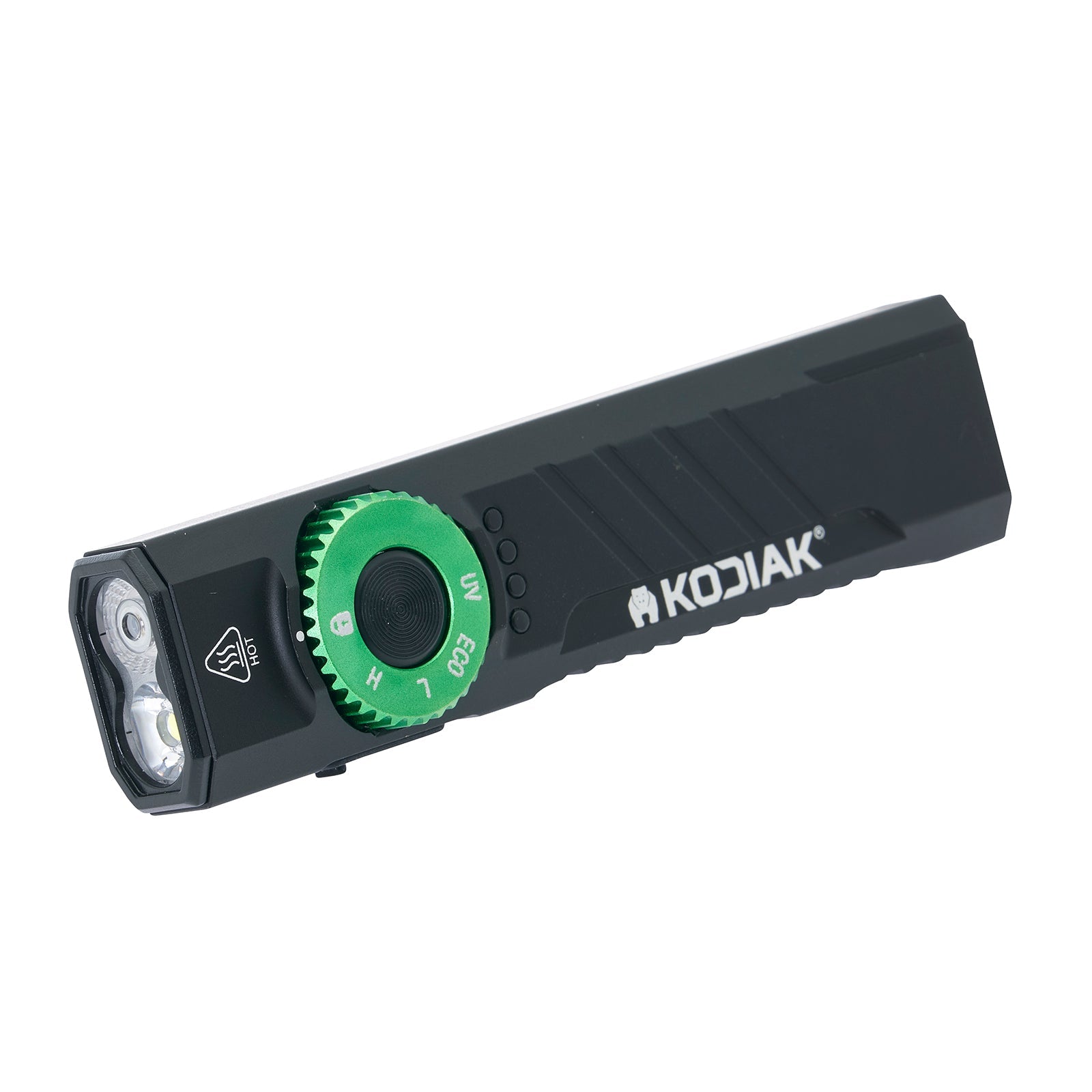 Kodiak® 1,200 Lumen Krux Rechargeable EDC Torch with UV & Laser