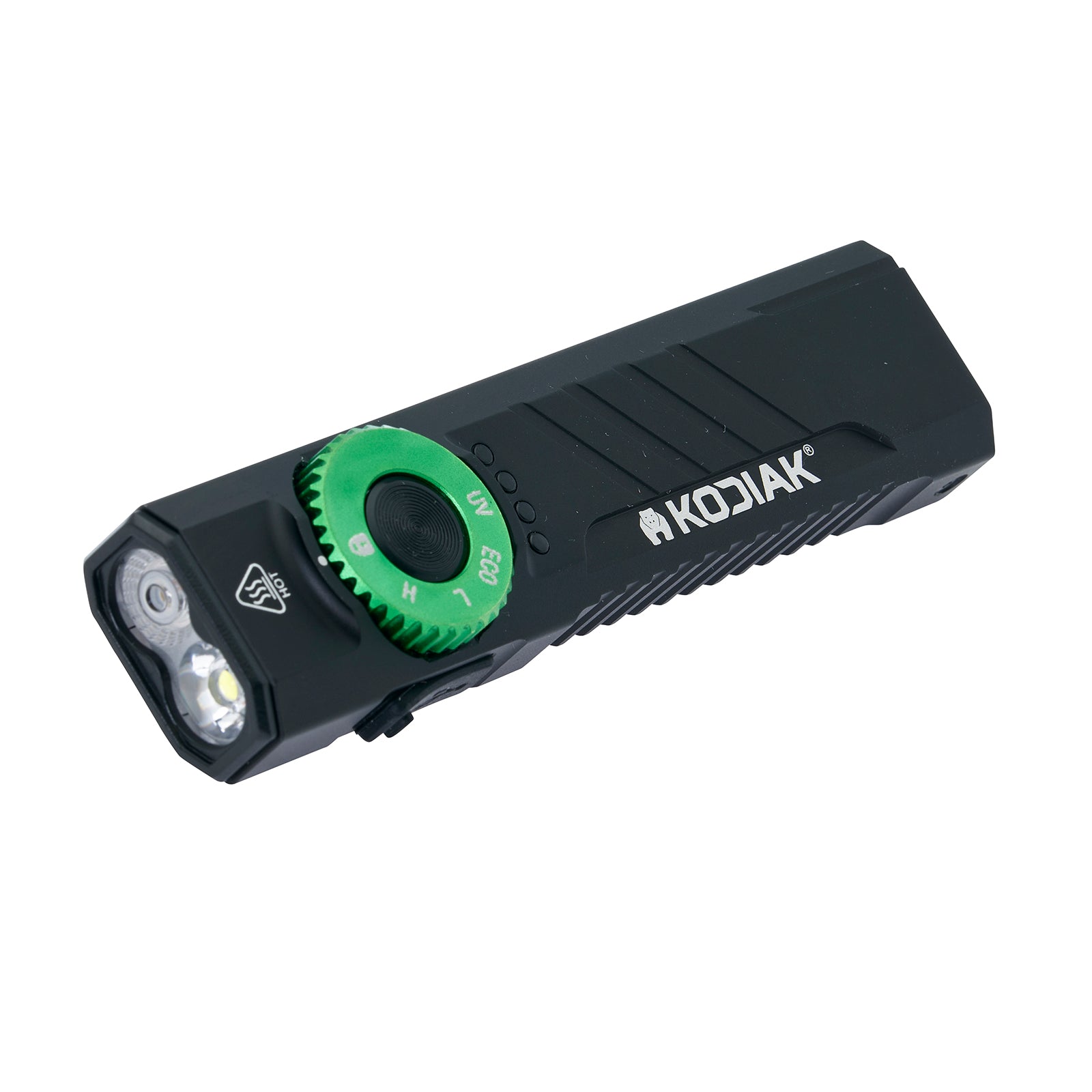 Kodiak® 1,200 Lumen Krux Rechargeable EDC Torch with UV & Laser