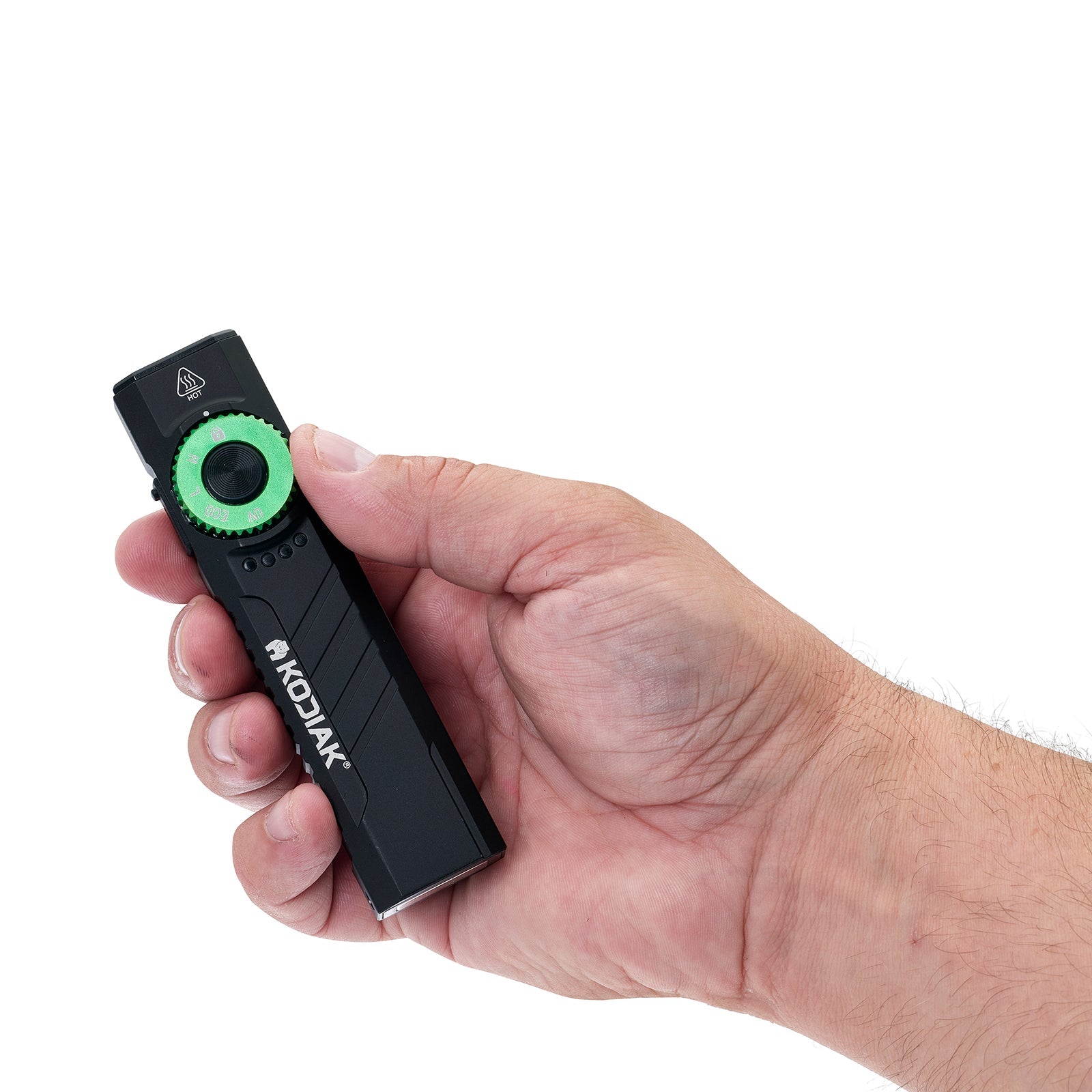 Kodiak® 1,200 Lumen Krux Rechargeable EDC Torch with UV & Laser