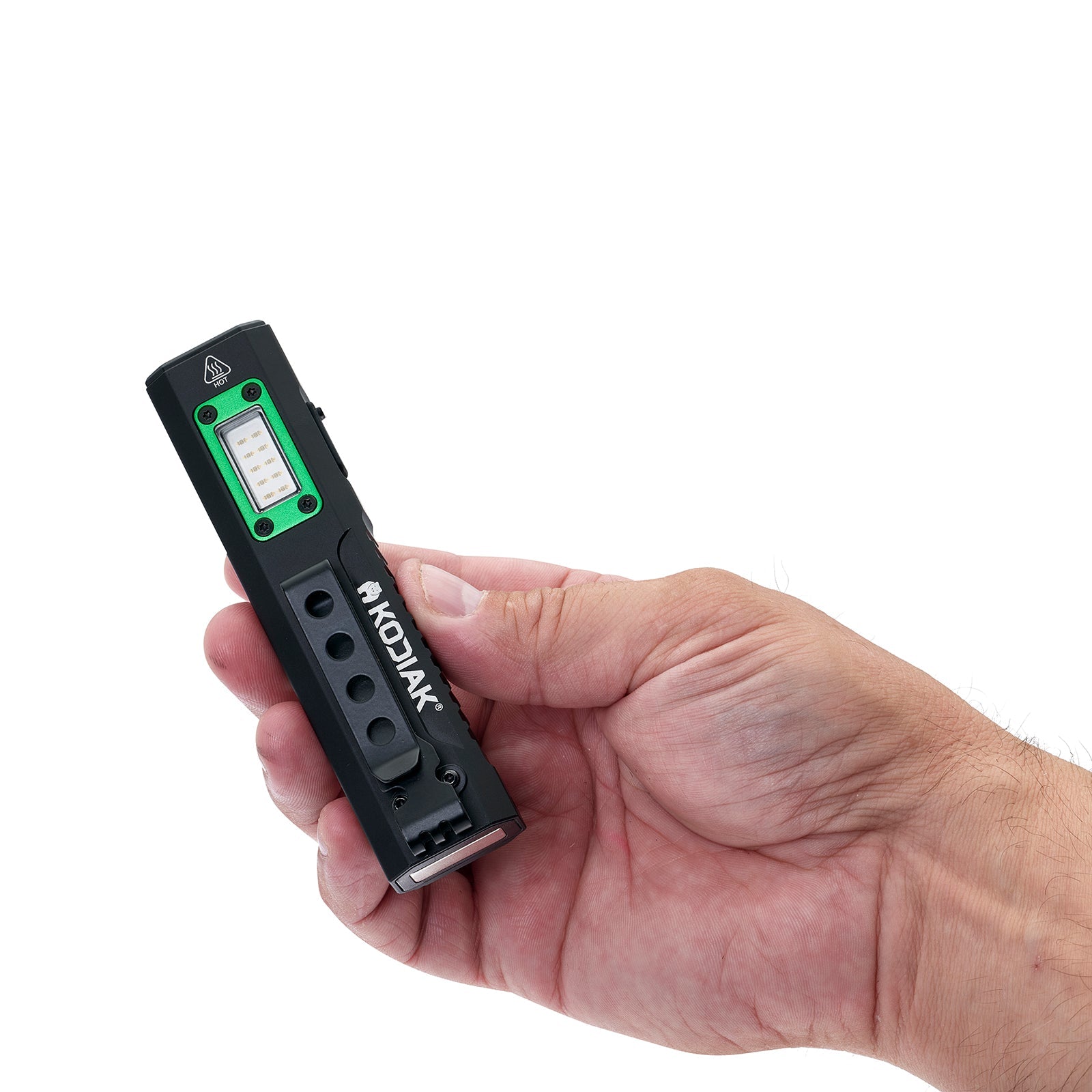 Kodiak® 1,200 Lumen Krux Rechargeable EDC Torch with UV & Laser