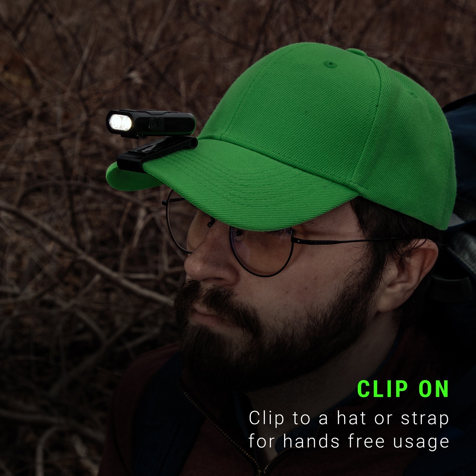 Kodiak® Kaptain Rechargeable Cap Light - LitezAll - 3