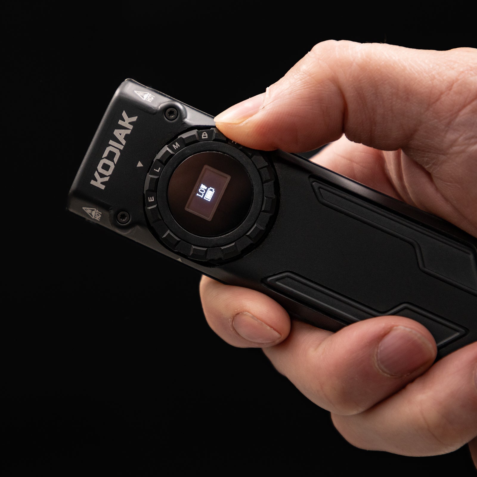 Kodiak® 6,000 Lumen Krux Rechargeable EDC Torch with LCD