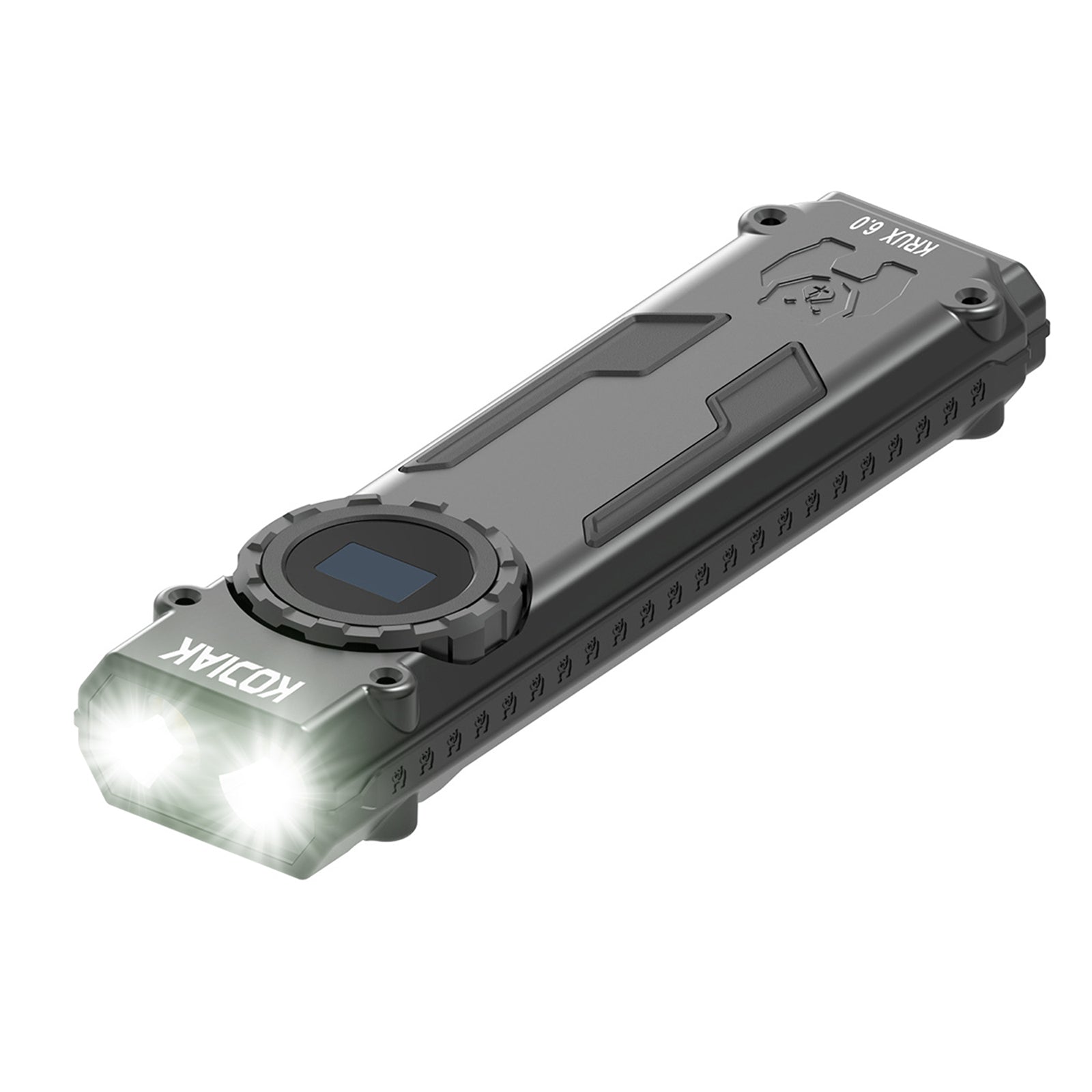 Kodiak® 6,000 Lumen Krux Rechargeable EDC Torch with LCD