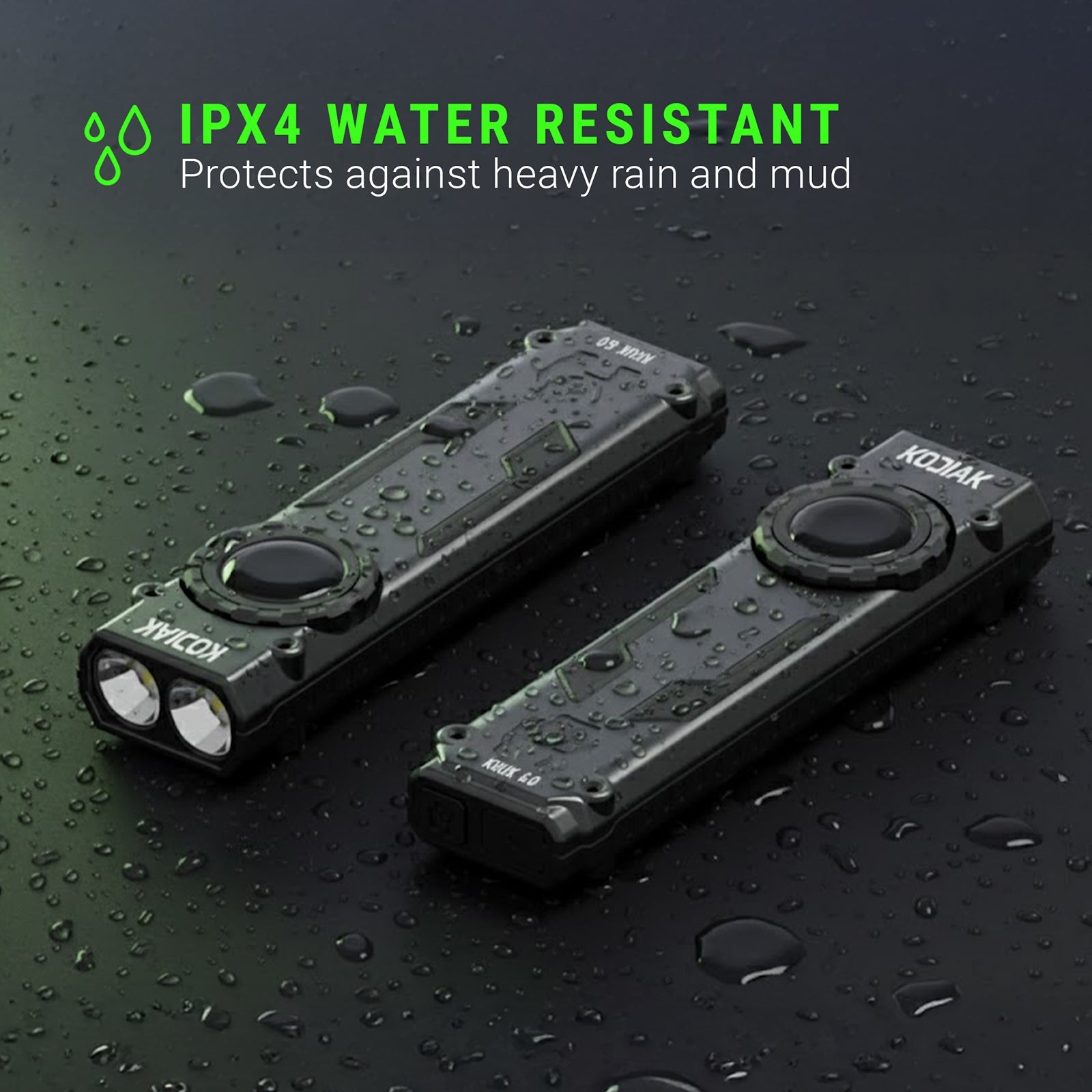 Kodiak® 6,000 Lumen Krux Rechargeable EDC Torch with LCD